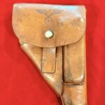 WED JUN 24, ORIGINAL AND EXTREMELY RARE NAZI PARTY LEADER HOLSTER FOR THE WALTHER PPK