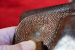 VERY SCARCE GERMAN WWI PEBBLEGRAIN HOLSTER FOR THE LANGENAHN PISTOL OR THE MAUSER 1914 - Image 4