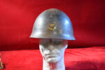 WED JUN 10, JAPANESE NAVY/SNLF TYPE 90 HELMET, WITH LINER & FULL CHINSTRAPS TOO!