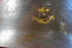 WED JUN 10, JAPANESE NAVY/SNLF TYPE 90 HELMET, WITH LINER & FULL CHINSTRAPS TOO! - Image 3