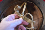 WED JUN 10, JAPANESE NAVY/SNLF TYPE 90 HELMET, WITH LINER & FULL CHINSTRAPS TOO! - Image 8