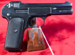 TUE JUN 9, OUTSTANDING & IMPORTANT, VERY RARE EARLY (#3543) BELGIAN ARMY ISSUED FN MODEL 1900 PISTOL, RARE EARLY FEATURES & STUNNING CONDITION! - Image 3