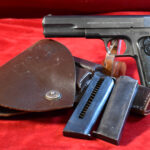 THU JUN 4, SWEDISH HUSQVARNA m/07 PISTOL, .380 AUTO, NOT IMPORT MARKED, UNIT MARKED, FULL RIG, MINT SHARP!