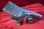 VERY SCARCE ROCK ISLAND ARSENAL 1911 DATED HOLSTER FOR THE US 1909 COLT .45 REVOVLER, NICE! - Image 3