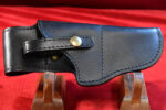VERY SCARCE UN-ISSUED POST WWII BLACK LEATHER GENRAL OFFICER'S HOLSTER FOR THE 1903 COLT GO PISTOL