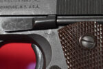 THU JUL 30, OUTSTANDING, US WWII REMINGTON RAND 1911A1 PISTOL, DECEMBER,1944 PRODUCTION, 100% ORIGINAL & MINT CRISP STUNNING! - Image 5