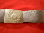 TUE JUL 7, ORIGINAL WWII GERMAN G43 MAGS WITH VERY RARE ORIGINAL MAG POUCH BELT AND BUCKLE - Image 6