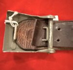 TUE JUL 7, ORIGINAL WWII GERMAN G43 MAGS WITH VERY RARE ORIGINAL MAG POUCH BELT AND BUCKLE - Image 10