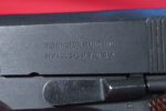 SOLD OUTSTANDING, US WWII REMINGTON RAND 1911A1 PISTOL, JANUARY1944 PRODUCTION, 100% ORIGINAL & MINT CRISP STUNNING! - Image 5