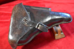 GERMAN WWI BROWN LEATHER LUGER HOLSTER, VERY SHARP!