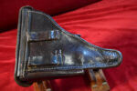 GERMAN WWI BROWN LEATHER LUGER HOLSTER, VERY SHARP! - Image 4