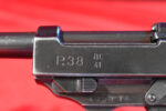 WED JUL 29, WELL DOCUMENTED, VET WAR TROPHY, WALTHER ac 41 P.38 PISTOL, 2nd VARIATION, VERY CHOICE EXAMPLE WITH SOME NAZI SWAG TOO! - Image 4