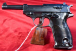 THU AUG 6, WALTHER ac 43 P.38 PISTOL, UNUSUAL 3 DIGIT "F" LETTER BLOCK SERIAL, VERY SHARP & A MUST HAVE FOR P.38 COLLECTORS! 1970'S PAWNSHOP COLLECTION