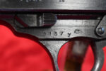 THU AUG 6, EXCEPTIONAL GERMAN WWII MAUSER MADE byf 44 P.38 PISTOL, ALL BLUE VARIANT IN THE "Y" BLOCK, MINT CRISP STUNNING! 1970'S PAWN SHOP COLLECTION - Image 6