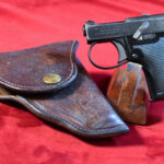 TUE AUG 4, VERY RARE SHORT BARREL VARIANT 1912 WEBLEY POCKET AUTO PISTOL, WITH MILNER LETTER, SHIPPED TO AUSTRALIA, VERY SHARP!