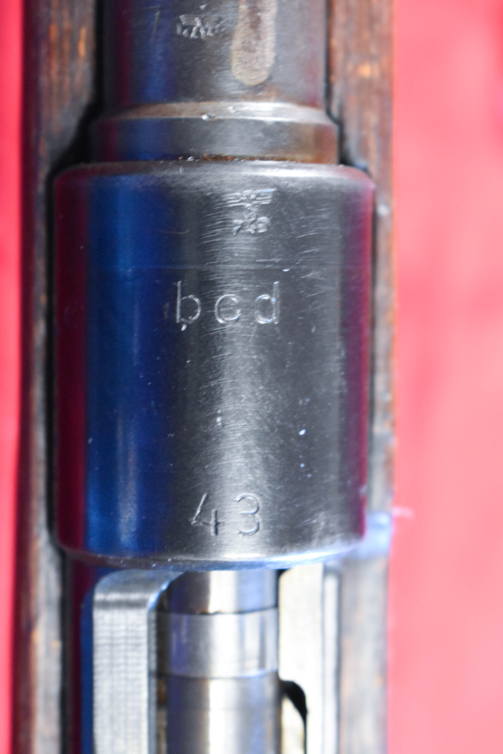 BEECEE-3 THU AUG 27, GERMAN WWII MAUSER K98k RIFLE, GUSTLOFF-WERKE bcd43 CODE, ALL MATCHING, VERY SHARP! - Image 1