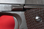 THU AUG 20, PRE WWII COLT 1911A1 US ARMY PISTOL, JULY 1941 PRODUCTION, ROBERT SEARS INSPECTED,100% MATCHING % ORIGINAL, VERY CHOICE! - Image 5