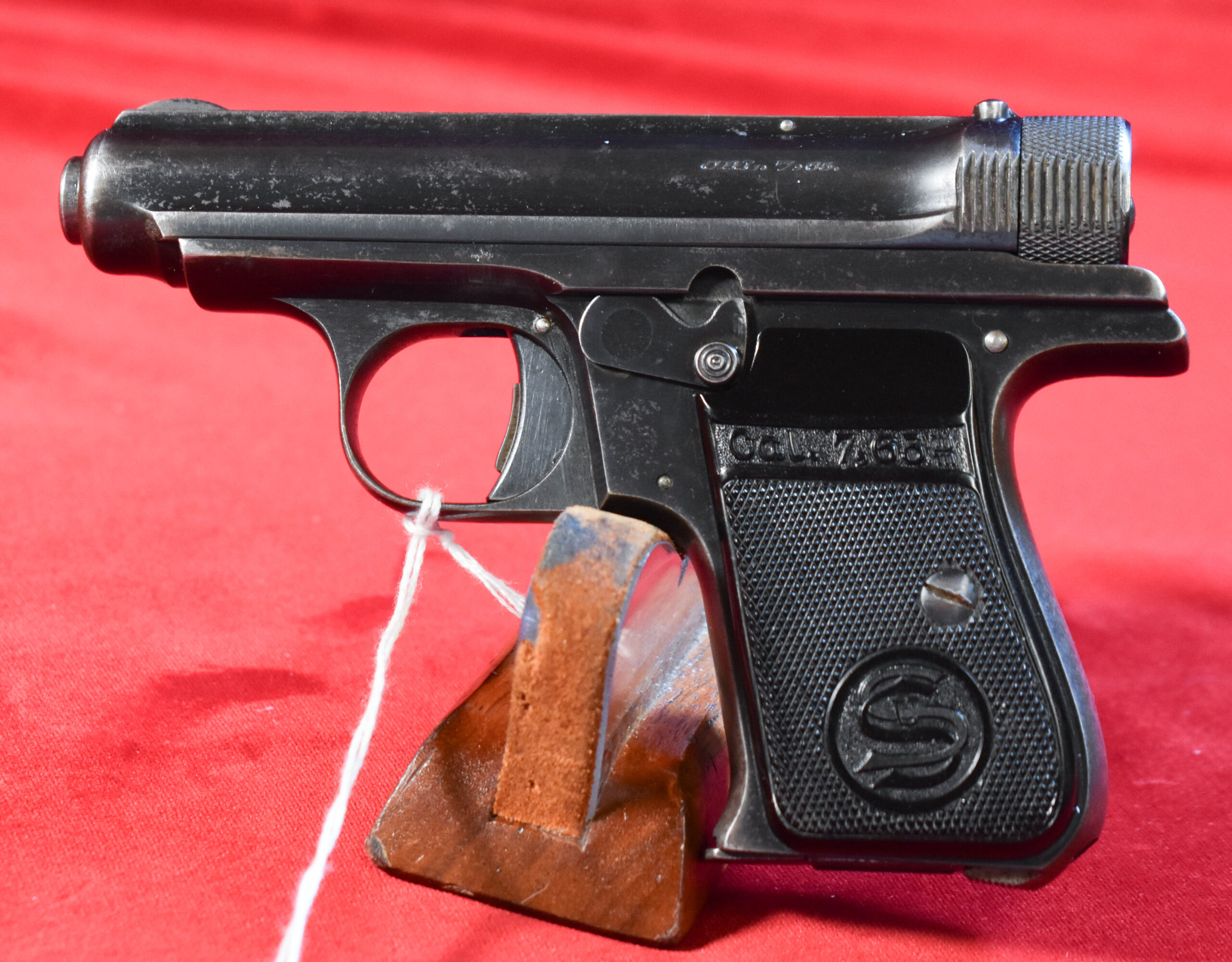 JUNKCRAP-1 WED AUG 12, RARELY SEEN SAUER BEHORDEN PISTOL, NAZI ERA POLICE ISSUE, COMBAT SALTY - Image 1