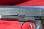 THU AUG 13, PRE WWII COLT 1911A1 US ARMY PISTOL, OCT 1941 PRODUCTION, ROBERT SEARS INSPECTED, VERY SHARP! COLT LETTER TOO! - Image 6