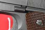 THU AUG 13, PRE WWII COLT 1911A1 US ARMY PISTOL, OCT 1941 PRODUCTION, ROBERT SEARS INSPECTED, VERY SHARP! COLT LETTER TOO! - Image 7
