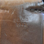 MON AUG 17  US WWII MINT NEW SEARS SADDLERY 1942 DATED TAN HOLSTER FOR THE 1911A1 PISTOL