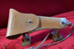 MON AUG 17  US WWII MINT NEW SEARS SADDLERY 1942 DATED TAN HOLSTER FOR THE 1911A1 PISTOL - Image 3