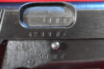 SOLD TOP SHELF NAZI OCCUPATION FN HIGH POWER PISTOL, FIXED SIGHT, “b” BLOCK, MID 1944 PRODUCTION, MINT SHARP! - Image 4