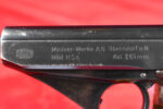 WED AUG 5, VERY CHOICE, GERMAN ARMY MAUSER HSc PISTOL, EAGLE /135 PROOFED, 1941 HIGH GRADE COMMERCIAL FINISH, RARE VARIANT, VERY SHARP! 1970's PAWN SHOP COLLECTION - Image 4