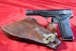 WED AUG 26, VERY CHOICE DUTCH ARMY PISTOOL M25 No.2 (FN MODEL 1922), WITH MATCHING # HOLSTER & ROD