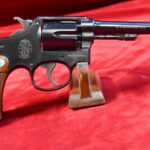 SUN SEPT 13, SMITH AND WESSON M&P 5 INCH .38 SPECIAL, VERY NICE POST WAR POLICE ISSUED REVOLVER, NICE!