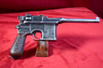 WED SEPT 9, WWI GERMAN ARMY ISSUE MAUSER 1896/12 “BROOMHANDLE” PISTOL, 7.63 m/m, VERY DECENT! - Image 3