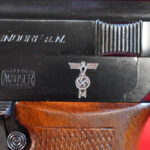 SOLD  VERY CHOICE, GERMAN KRIEGSMARINE MODEL 1934 MAUSER PISTOL, VARIATION 1, NORD SEE FLEET MARKED, LISTED IN AXIS PISTOLS, MINT CRISP!