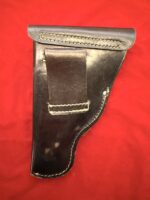 ORIGINAL WW2 WALTHER PPK POLICE HOLSTER 1943 OTTO SINDEL BERLIN MARKED POLICE B - Image 4