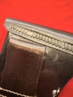 ORIGINAL WW2 WALTHER PPK POLICE HOLSTER 1943 OTTO SINDEL BERLIN MARKED POLICE B - Image 7