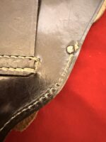 ORIGINAL WW2 WALTHER PPK POLICE HOLSTER 1943 OTTO SINDEL BERLIN MARKED POLICE B - Image 8
