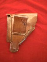 MON SEPT 14, RARE MINT BROWN AKAH DRGM LEADING EDGE HOLSTER FOR THE WALTHER PPK - Image 4