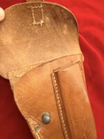 MON SEPT 14, ORIGINAL WARTIME GERMAN UNMARKED HOLSTER…POSSIBLY FOR THE SAUER 38H, MAUSER HSC, WALTHER PP - Image 4
