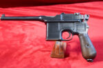TUE SEPT 15, WWI GERMAN ARMY ISSUE MAUSER 1896/12 “BROOMHANDLE” PISTOL, 7.63 m/m, ALL MATCHING - Image 3