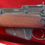WED SEPT 30, BRITISH WWII NO4 MK1 LEE ENFIELD SERVICE RIFLE, 1942 ROYAL ORDANCE FACTORY, MATCHING, NON IMPORT
