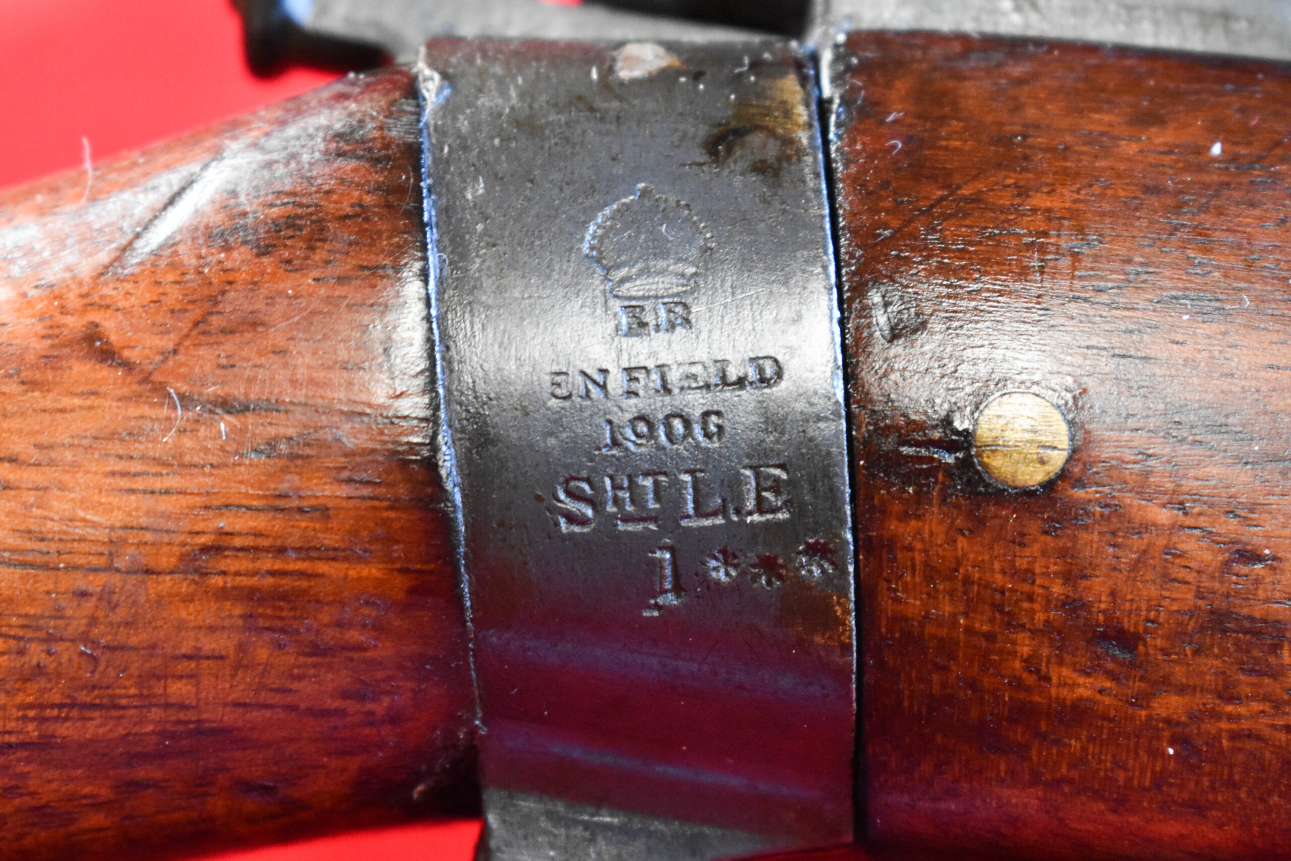 STARSTAR-3 TUE SEPT 22, EXTREMELY RARE 1907 SHORT, MAGAZINE LEE-ENFIELD RIFLE MkI***, ALL MATCHING, STILL WITH VOLLEY SIGHTS! - Image 1