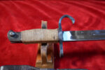 JAPANESE WWII TYPE 30 BAYONET, KOKURA ARSENAL, BRIGHT BLADE, SOLDIER WRAPPED HANDLE NICE WITH FROG TOO! - Image 6