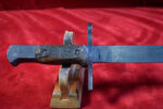 JAPANESE LAST DITCH ARROW M MARKED TYPE 30 BAYONET, WITH WOODED SCABBARD - Image 4