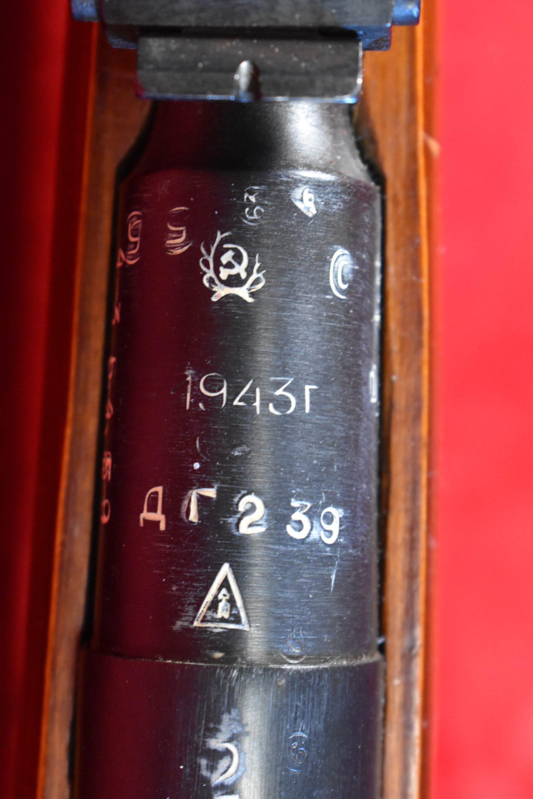 mosin-3 SUN SEPT 13, SOVIET 1943 DATED M 91/30 MOSIN NAGANT RIFLE, IZHEVSK ARSENAL, MINT MATCHING - Image 1