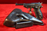 THU OCT 29, GERMAN WWII WALTHER ac 43 P.38 PISTOL, VET BROUGHTBACK WAR TROPHY, FULL RIG!