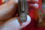THU JUL 24, US WWII SCARCE MAKER, AERIAL GUARD MARKED, M3 FIGHTING KNIFE WITH M8 SCABBARD, MINT COLLECTOR GRADE!