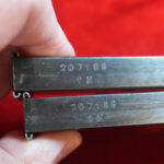 2 ORIGINAL WALTHER PPK RHSA/SS SPINE NUMBERED DOUBLE MATCHING MAGS!