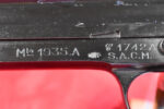 MON OCT 12, VERY CHOICE FRENCH/NAZI OCCUPATION PISTOLE 625(f), Mle 1935A PISTOL, WaA251, “B” BLOCK, MINT CRISP! - Image 4