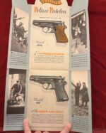 TUE OCT 13, ORIGINAL RARE WALTHER PP/PPK SALES BROCHURE FROM 1939 - Image 5