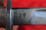WED OCT 14, US WWI MINT 1917 WINCHESTER TRENCH GUN BAYONET AND SCABBARD