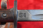 WED OCT 14, US WWI MINT 1917 WINCHESTER TRENCH GUN BAYONET AND SCABBARD - Image 4